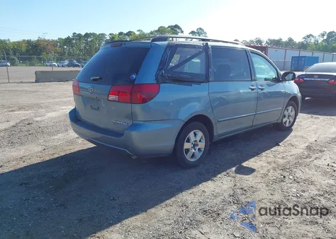 2004 Toyota Sienna Xle из США, поврежденный, VIN 5TDZA22C54S188783